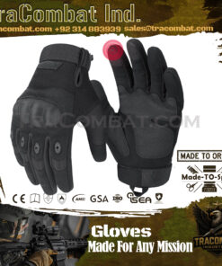 TraCombat Ranger Tactical Gloves – Hard Knuckle, Touchscreen Ready, Breathable for Shooting & Outdoor Gear