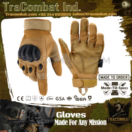 TraCombat Original Covert Tactical Work Gloves – Touchscreen Compatible, Durable Grip for Multi-purpose Use