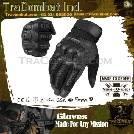 TraCombat M-Pact Tactical Gloves – Impact-Resistant, Touchscreen Compatible, Durable Grip for Work & Combat