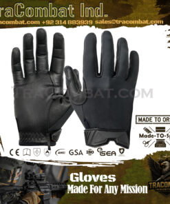 TraCombat Operator Tactical Gloves – Hard Knuckle, Touchscreen Ready, Durable for Combat & Outdoor Gear