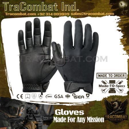 TraCombat Operator Tactical Gloves – Hard Knuckle, Touchscreen Ready, Durable for Combat & Outdoor Gear