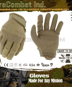 TraCombat Guardian Tactical Gloves – Touchscreen, Breathable, Reinforced Grip for Outdoor & Combat Use