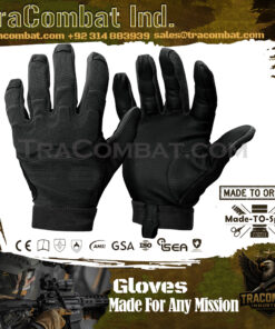 TraCombat Viper Tactical Gloves – Touchscreen, Shock-Absorbing Padding, Breathable Outdoor & Combat Gloves