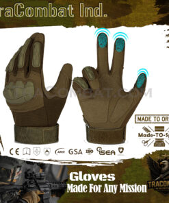 Tactical Gloves — Hard knuckle, touchscreen-ready & built for action. Perfect for hunting, paintball, airsoft & hiking.