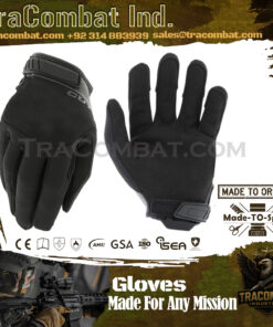 TraCombat Pursuit D5 Tactical Cut-Resistant Gloves – Covert, Touchscreen-Compatible, High-Durability for Tactical & Work Use