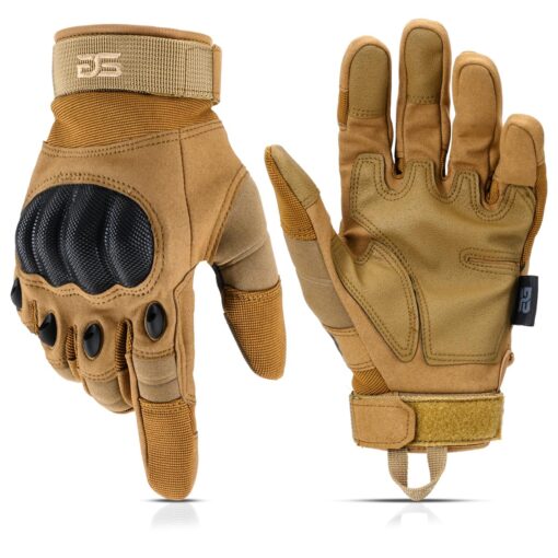 TraCombat Original Covert Tactical Work Gloves – Touchscreen Compatible, Durable Grip for Multi-purpose Use - Image 2