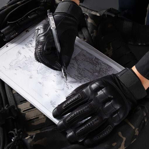 TraCombat M-Pact Tactical Gloves – Impact-Resistant, Touchscreen Compatible, Durable Grip for Work & Combat - Image 3