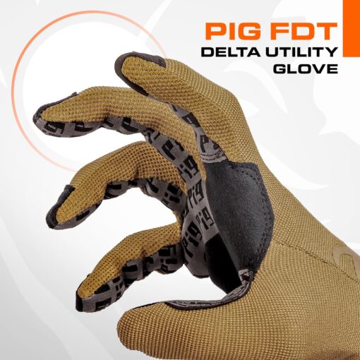 TraCombat Delta Utility Tactical Gloves – Touchscreen, High Dexterity, Breathable Fit for Shooting, Military & Outdoor Use - Image 7