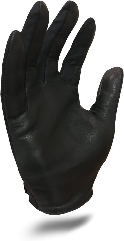 TraCombat Stealth Vented Tactical Gloves – Goatskin Palm, Breathable Mesh, Impact Protection for Riding & Outdoor Use - Image 3