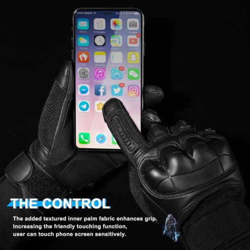 TraCombat M-Pact Tactical Gloves – Impact-Resistant, Touchscreen Compatible, Durable Grip for Work & Combat - Image 5