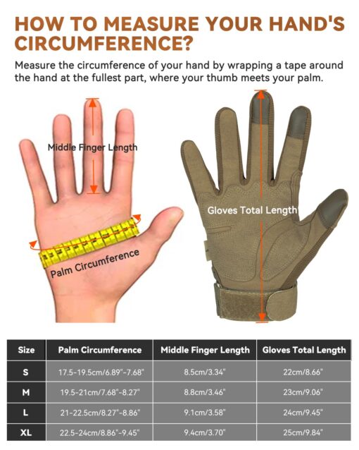 Tactical Gloves — Hard knuckle, touchscreen-ready & built for action. Perfect for hunting, paintball, airsoft & hiking. - Image 7