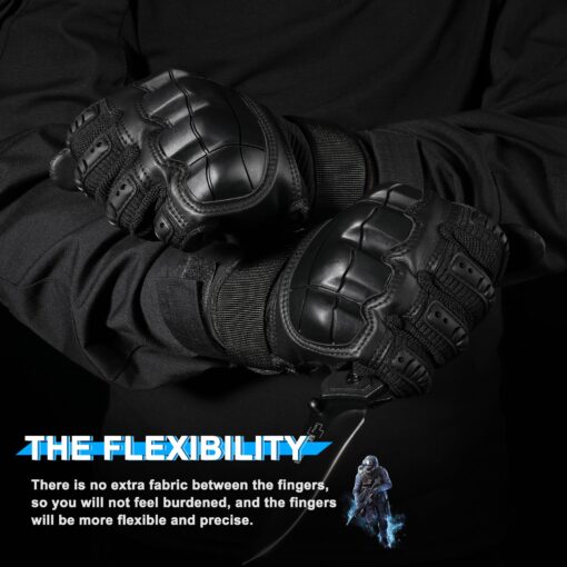 TraCombat M-Pact Tactical Gloves – Impact-Resistant, Touchscreen Compatible, Durable Grip for Work & Combat - Image 7