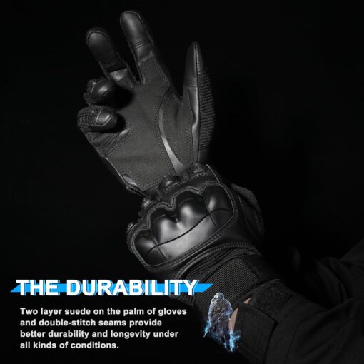 TraCombat M-Pact Tactical Gloves – Impact-Resistant, Touchscreen Compatible, Durable Grip for Work & Combat - Image 8