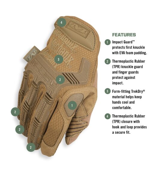 M-Pact Tactical Gloves