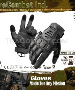 TraCombat Shadow Tactical Full-Finger Gloves – Armor & Precision