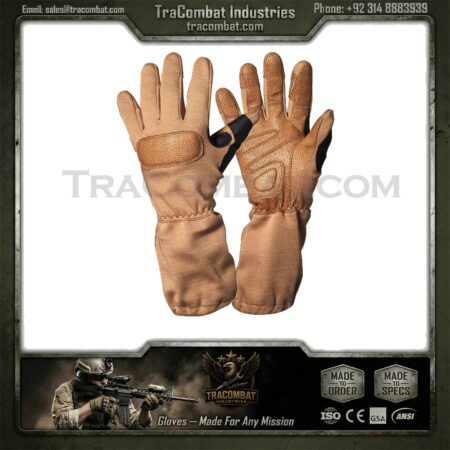 TraCombat Special Forces Cut-Resistant Tactical Gloves – High-Protection Duty Gloves