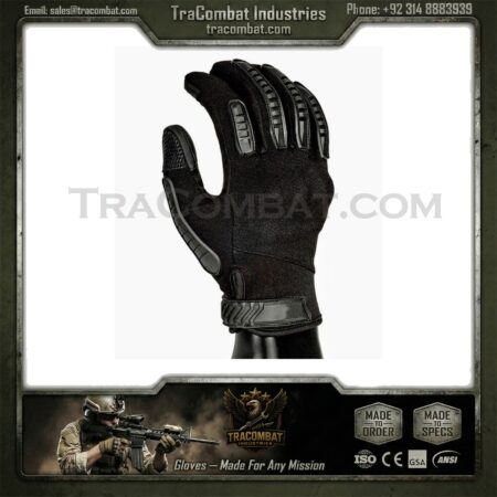 TraCombat Commander Tactical Gloves – Level 5 Cut & Impact Protection