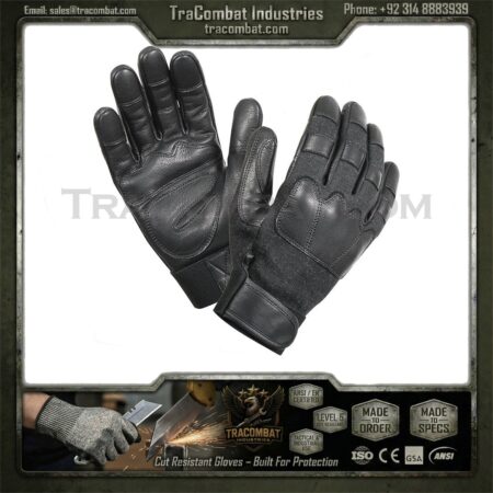 TraCombat Heritage Leather Tactical Gloves