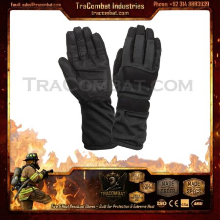 TraCombat Griplast Fire & Heat Resistant Tactical Gloves