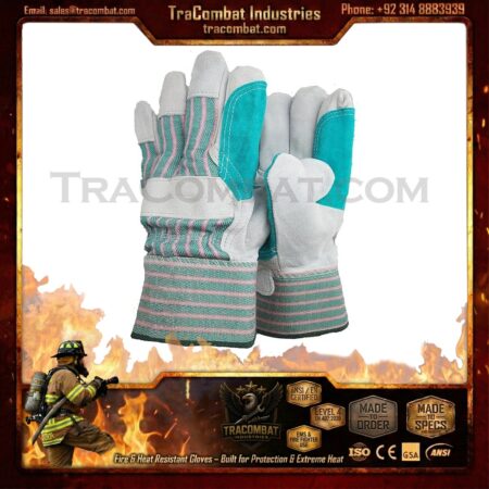 TraCombat Forge Pro Heat & Fire Resistant Leather Gloves