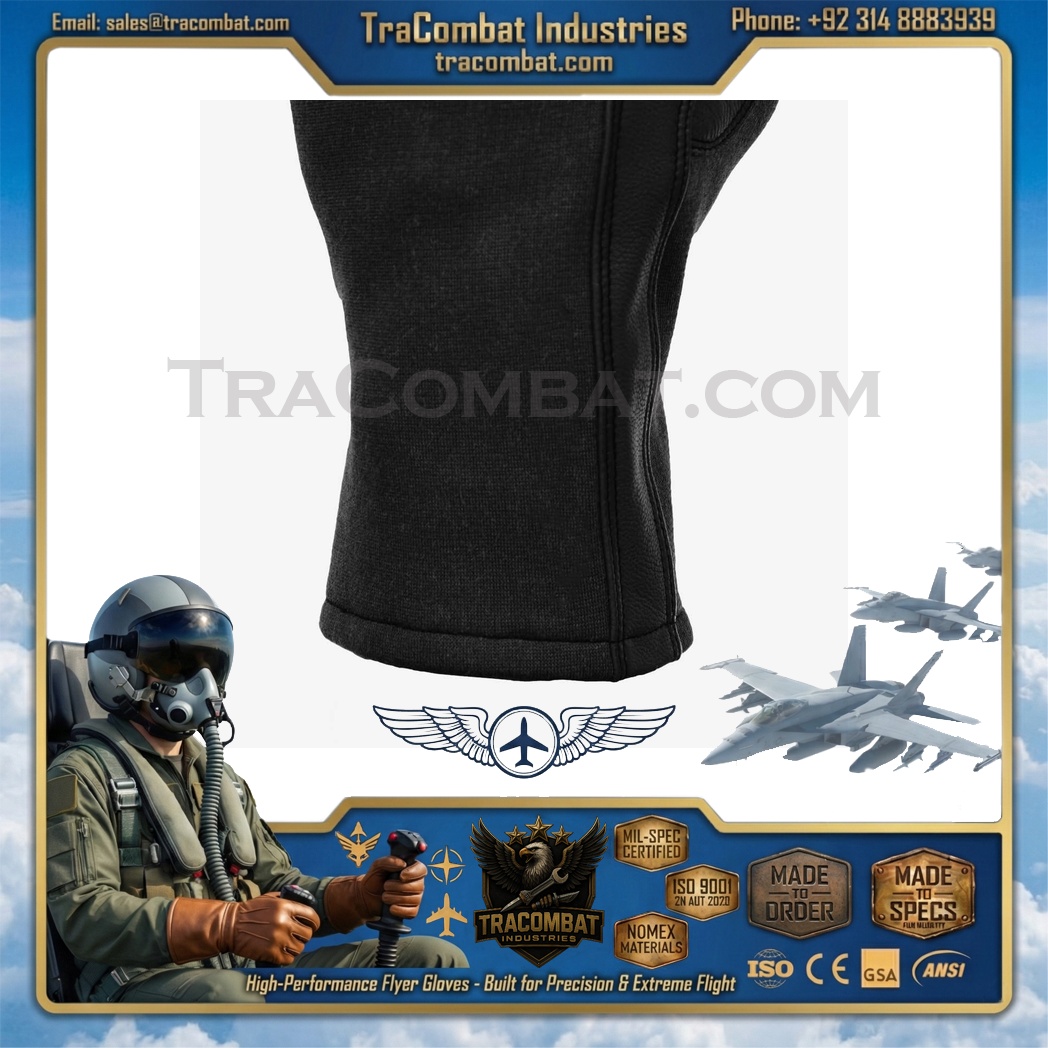 TraCombat Lightweight Nomex Leather Flyer Gloves - Image 10