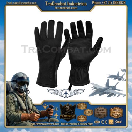 TraCombat Lightweight Nomex Leather Flyer Gloves