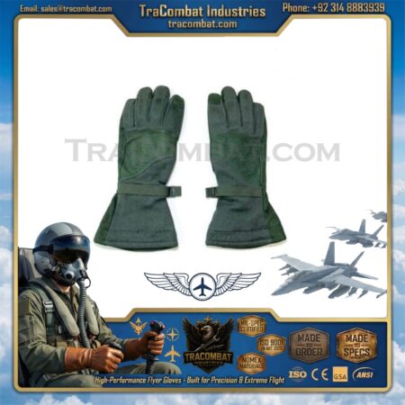 TraCombat Cold-Weather FR Aviation Flyer Gloves