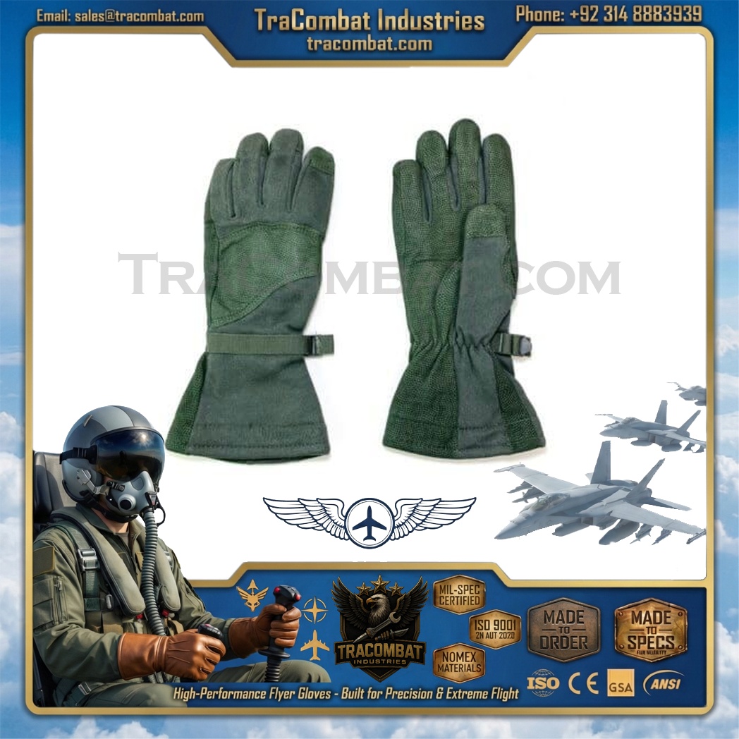 TraCombat Cold-Weather FR Aviation Flyer Gloves - Image 3